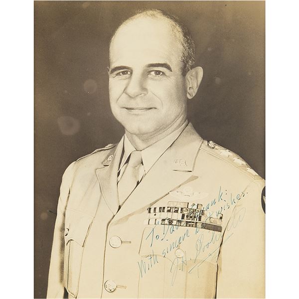 James H. Doolittle Signed Photograph