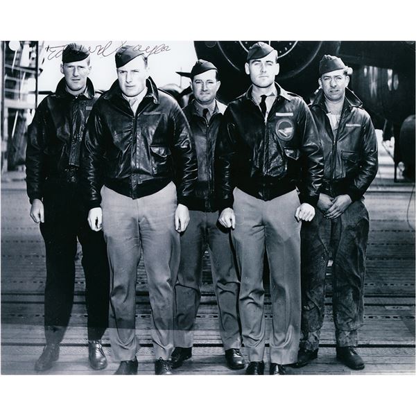 Doolittle Raiders: Edward Saylor Signed Photograph