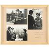 Image 1 : JFK Signed Photograph Display with Original Signing Pen