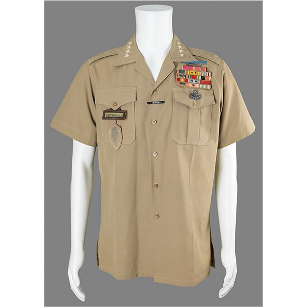 General William Westmoreland's Military Duty Uniform Shirt