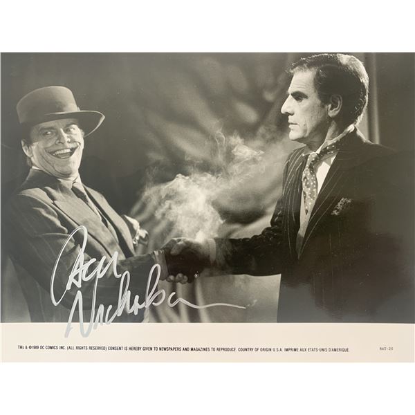 Jack Nicholson Batman signed photo