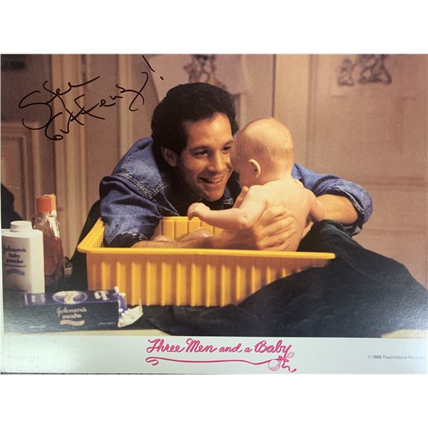 Three Men and a Baby signed lobby card