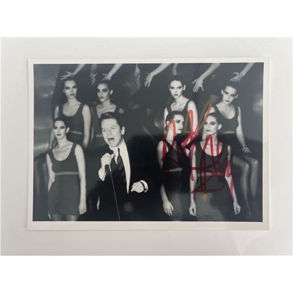 Robert Palmer signed photo