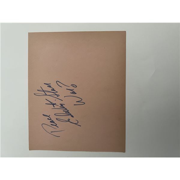 Edwin Starr original signature