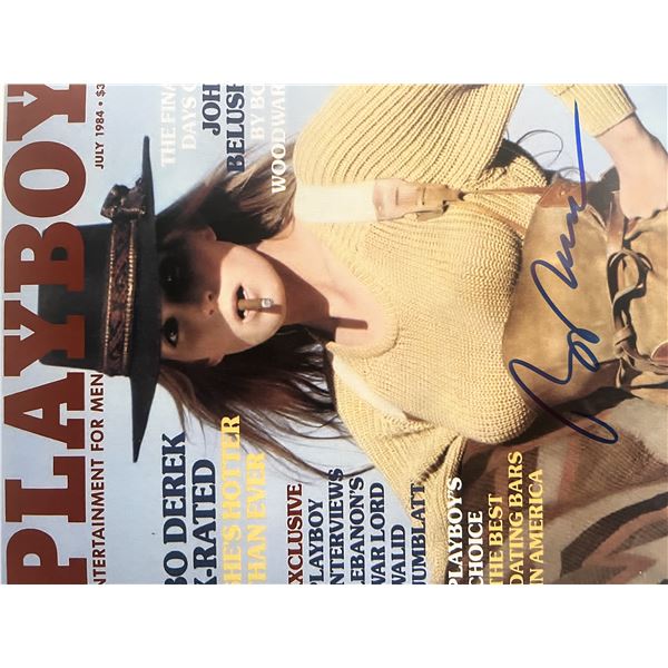 Bo Derek signed photo