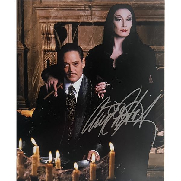 The Addams Family Anjelica Huston signed photo