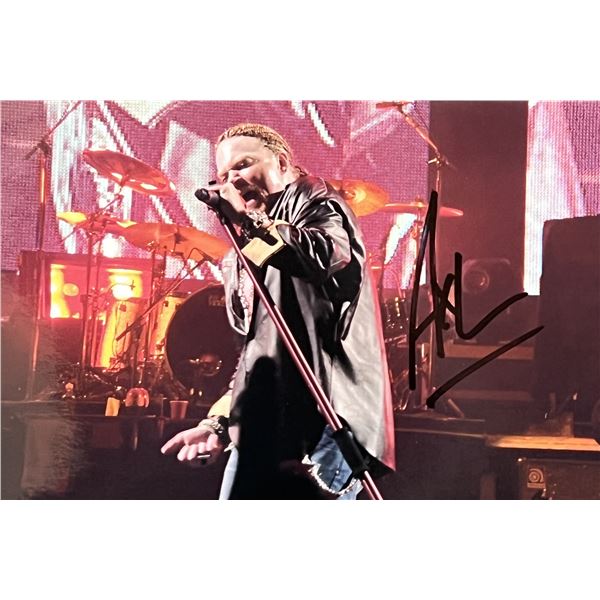 Guns N' Roses Axl Rose signed photo