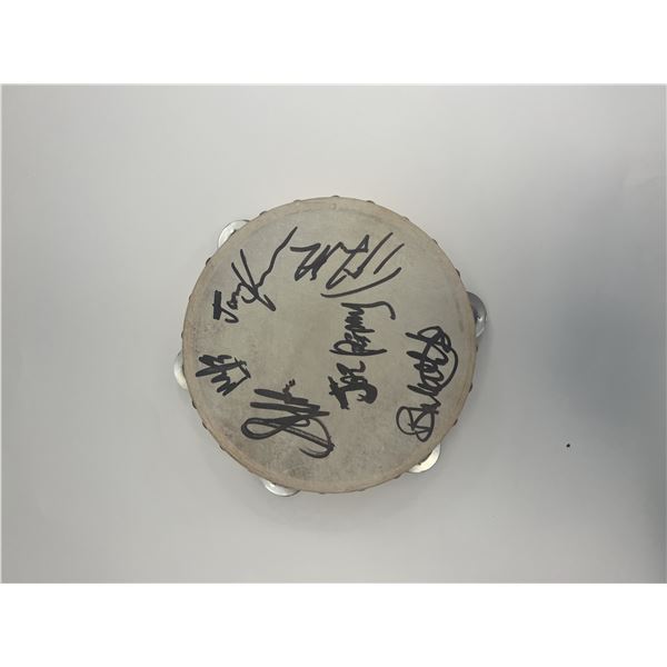 Aerosmith signed tambourine