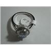 Image 2 : Austrian crystal diamond like designer ring.
