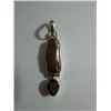 Image 1 : Dyed baroque Pearl with smoky topaz