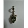 Image 1 : 4+ carat pear shaped green amethyst