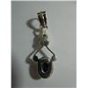 Image 2 : Purple amethyst and peridot 2 stone pendant