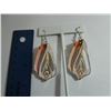 Image 4 : Conch shell slice earrings