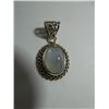 Image 1 : Rainbow moonstone pendant