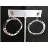 Image 2 : Hand crafted 925 sterling silver circle and stud