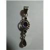 Image 2 : 4 stone amethyst and peridot pendant.