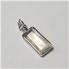 Image 1 : 14K WHITE GOLD AMAZING RARE COLOR CHANGING SULTANITE (TURKISH DIASPORE)(1.8CT)  PENDANT