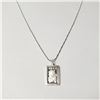 Image 2 : SILVER 20"  NECKLACE