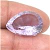 Image 2 : AMETHYST(15.05CT) LASER CUT PEAR SHAPE  20X15 MM