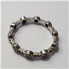 Image 2 : SILVER CUBIC ZIRCONIA  RING (~SIZE 7)