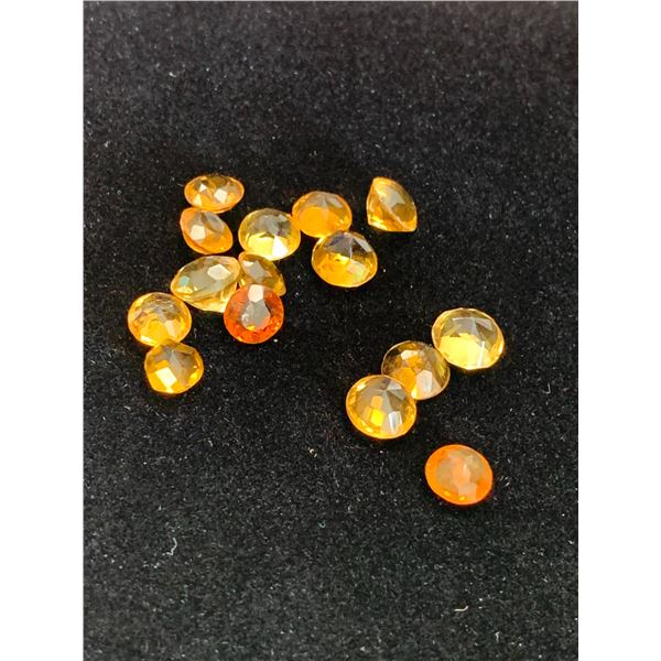 STRONG COLOUR CITRINES 13.15