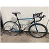 Image 1 : TREK ALPHA BLACK / BLUE 16 SPEED ALUMINUM FRAME RACING BIKE