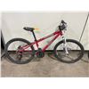 Image 1 : MEC ACE RED 21 SPEED FRONT SUSPENSION MOUNTAIN BIKE WITH FULL DISC BRAKES