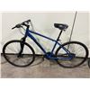 Image 2 : RALEIGH ENCOUNTER T6 BLUE 21 SPEED FRONT SUSPENSION HYBRID STYLE BIKE WITH FULL DISC BRAKES