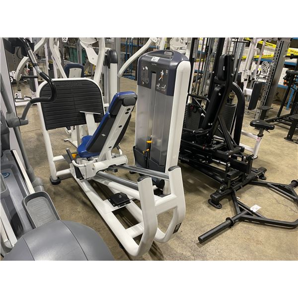 PRECOR DSL602 WHITE COMMERCIAL SEATED LEG PRESS