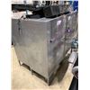 Image 2 : GREY METAL 2 DOOR LOCKING STORAGE LOCKER WITH KEY & CONTENTS 24"W X 16"D X 41"H
