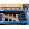 Image 2 : WOODEN MESH TOP RESTING BENCH, 7 WOODEN AEROBICS STEPS, & 5 SEAT / BACK SUPPORT PILLOWS