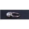 Image 3 : Platinum South Sea Pearl & Diamond Ring