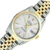 Image 1 : Rolex Mens Datejust 36 Silver Index Yellow Gold Fluted Polished & Serviced