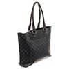 Image 3 : Louis Vuitton Black Damier Cobalt Voyage Tote Bag