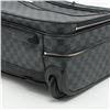 Image 4 : Louis Vuitton Damier Graphite Canvas Leather Pilot Case Travel Bag