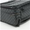 Image 5 : Louis Vuitton Damier Graphite Canvas Leather Pilot Case Travel Bag