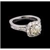 Image 1 : 2.40 ctw Diamond Ring - 14KT White Gold