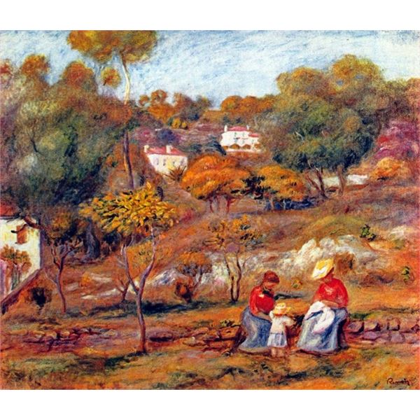 Renoir - Landscape At Cagnes