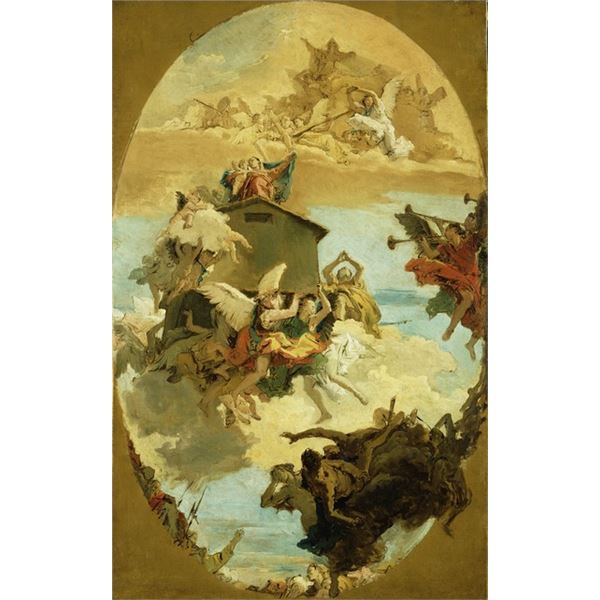 Tiepolo - The Miracle of the Holy House of Loreto