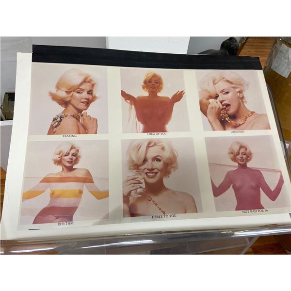 Marilyn 6 Color separations by Bert Stern