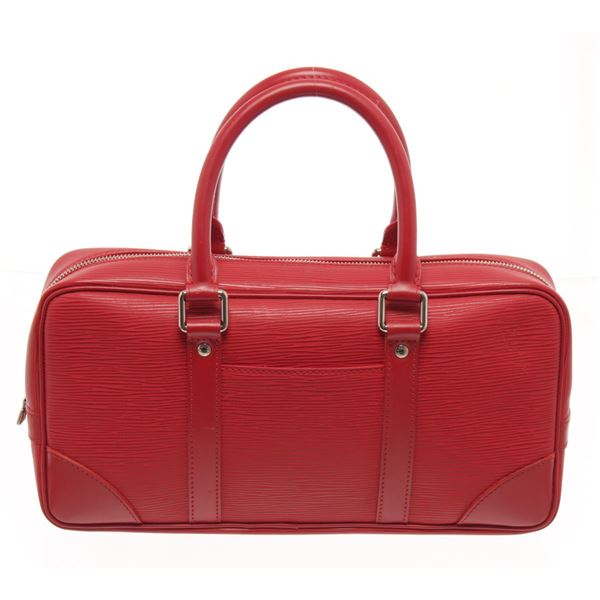 Louis Vuitton Red Epi Leather Vivienne Long Handbag