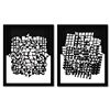 Image 1 : Citra et Ixion-II de la serie Croises (Diptych) by Vasarely (1908-1997)