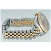 Image 3 : Rolex Mens Datejust 36 Champagne Linen Index Yellow Gold Fluted Wristwatch