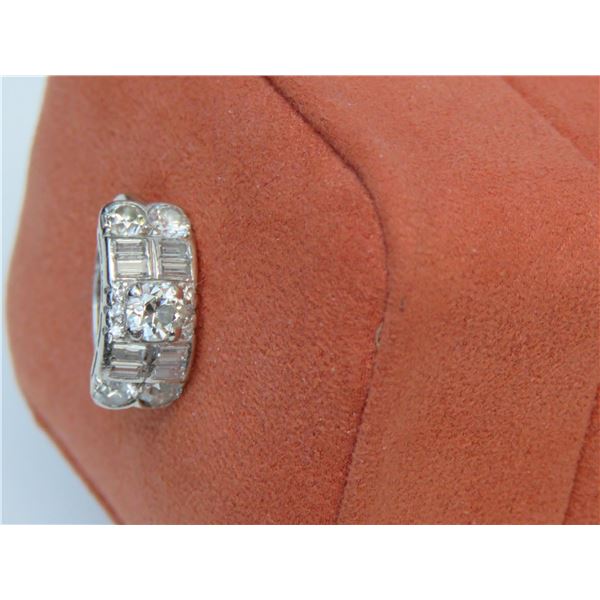 Platinum 2.695 ctw Diamond Ring