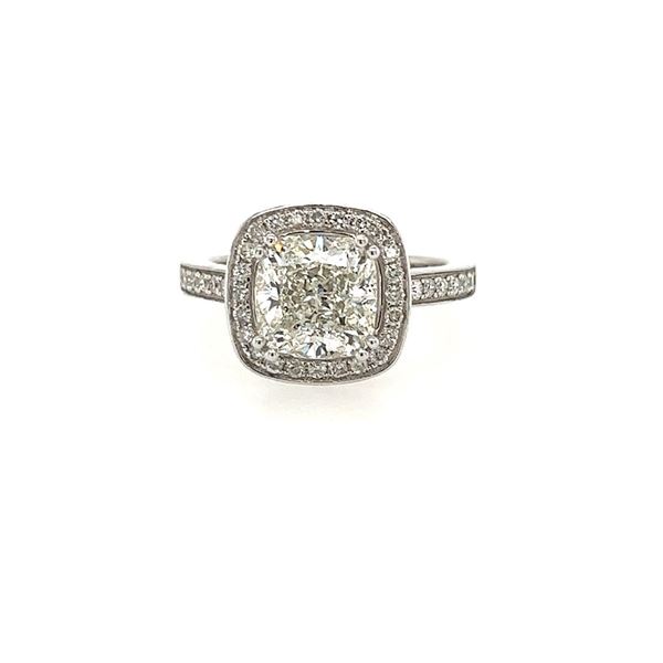 3.64 ctw Diamond Ring - 14KT White Gold