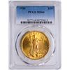 Image 1 : 1924 $20 St. Gaudens Double Eagle Gold Coin PCGS MS64