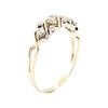 Image 4 : 0.70 ctw Diamond Ring - 14KT Yellow Gold