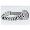 Image 8 : Rolex Quickset Gray Roman Diamond & Sapphire Datejust Wristwatch 26MM