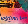 Image 2 : Euphoric Day on Scarlet Street By Kostabi Original