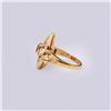 Image 3 : 18k Yellow Gold Ruby & Diamond Art Deco Style Ring